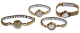 14k Yellow Gold Case Wrist Watch Assortment