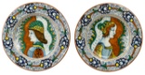 Italian Majolica Plates