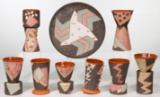 Lynne Chytilo (American, 20th-21st Century) Pottery Assortment