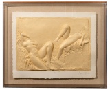 Frank Gallo (American, b.1933) Cast Paper Relief