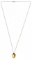 Tiffany & Co 18k Yellow Gold 'Madonna' Pendant and Necklace