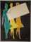 Bernard Villemot (French, 1911-1989) Lithograph Poster