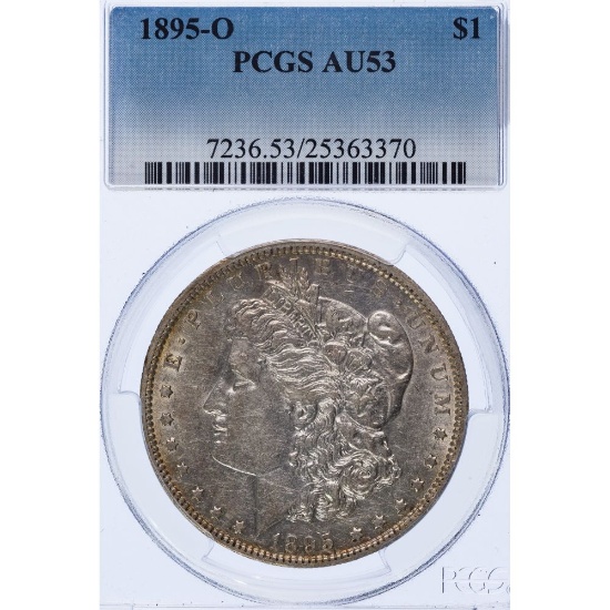 1895-O $1 AU-53 PCGS