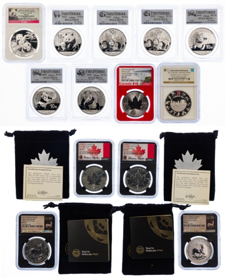 World: Fine Silver Commemorative Assortment