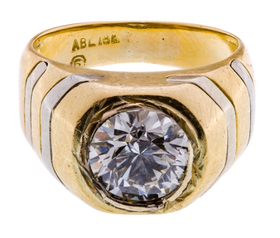 ABL 18k Gold and Diamond Ring