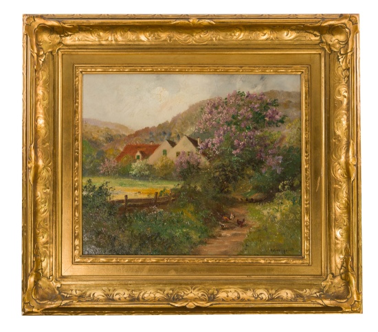Alois Arnegger (Austrian, 1879-1963) Oil on Canvas