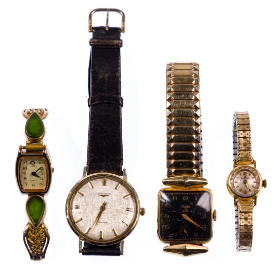 Gold Case / Shoulder Wristwatch Assortment