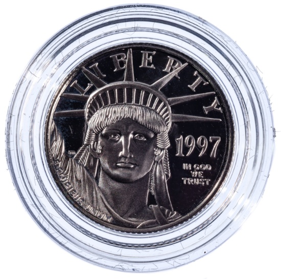 1997 $25 Flying Eagle 1/4oz Platinum