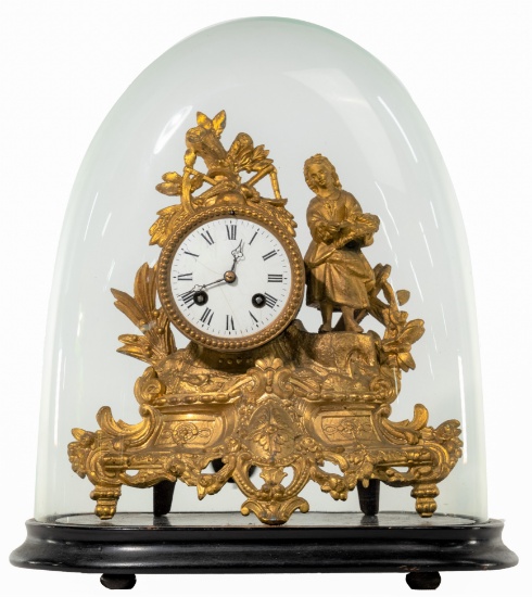 Gilt Mantel Clock