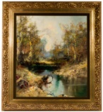 Unknown Artist (American, 20th Century) Landscape Oil on Canvas