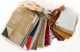 Designer Upholstery and Drapery Fabric Sample Assortment