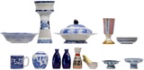Asian Blue and White China Assortment