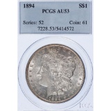 1894 $1 AU-53 PCGS