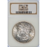 1896-S $1 MS-60 NGC