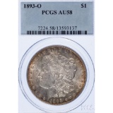 1893-O $1 AU-58 PCGS