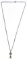 Braconi Gustavo 18k White Gold Pendant and Necklace