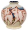 Moorcroft 'Fowler's Farmyard Pigs' Vase