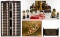 Asian Samurai Figurine and Decoration Assortment