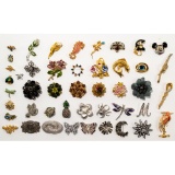 Rhinestone Brooch Assortment