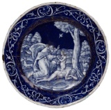 Limoges Enamel Hand Painted Plate