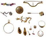 14k Yellow Gold Jewelry Assortment