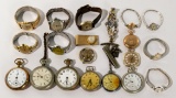 Pocket Watch and Wristwatch Assortment