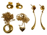 Tiffany & Co 18k Yellow Gold Jewelry Assortment