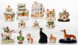 Staffordshire and Staffordshire-Style Porcelain Assortment