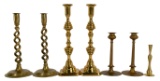 Brass Candlestick Assortment
