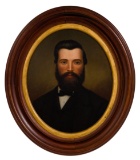 'Portrait of William Lloyd' Oil on Panel