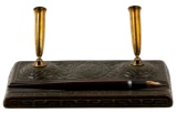 Tiffany Studios 'Zodiac' Pen Stand and Fountain Pen