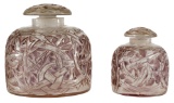 R. Lalique 'Epines' Crystal Perfume Decanters
