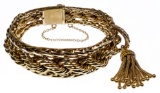 Succo 14k Yellow Gold Twisted Rope Bracelet