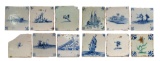 Delft Ceramic Tile Assortment