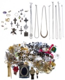 Gold, Sterling Silver, Costume Jewelry and Watch Assortment