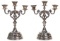Mexican Sterling Silver Candelabras