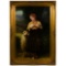 U. Hartmann after William-Adolphe Bouguereau 'The Shepherdess' Oil on Canvas