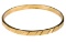 22k Yellow Gold Bangle Bracelet