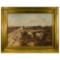 (Style of) Anton Mauve (Dutch, 1838-1888) Oil on Canvas