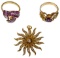 14k Yellow Gold and Gemstone Jewelry Assortment