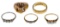 18k and 14k Gold and Diamond Ring Assortment