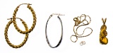 22k, 18k and 14k Yellow Gold Jewelry Assortment