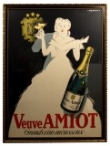 Robert Falcucci (French, 1900-1989) 'Veuve Amiot: Grands Vins Mousseux' Lithograph Poster