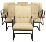 Chromecraft Chrome and Upholstery Chair Collection