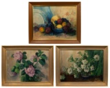 Ruth Norling (American, 20th Century) Oil on Canvas Board Assortment