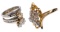 14k Gold and Diamond Ring Assortment