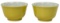 Chinese Imperial Yellow Glazed Porcelain Wine Cups