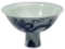 Chinese Blue and White Porcelain Stem Bowl