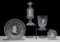 (Attributed to) Baccarat Sulphide Glass Assortment