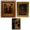 Religious Oil on Metal Painting Assortment